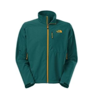 The North Face Men's Teal and Orange Performance Jacket